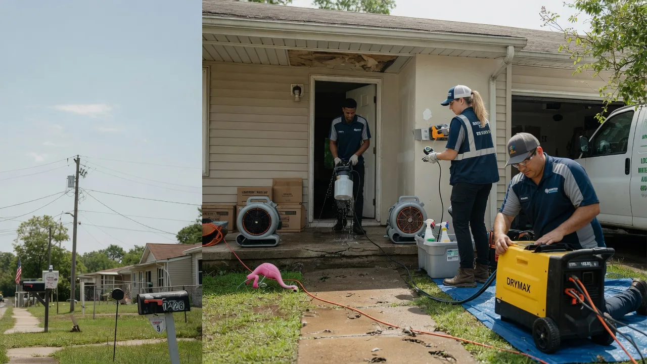 Storm Damage Water Removal in Alexandria, IN near me